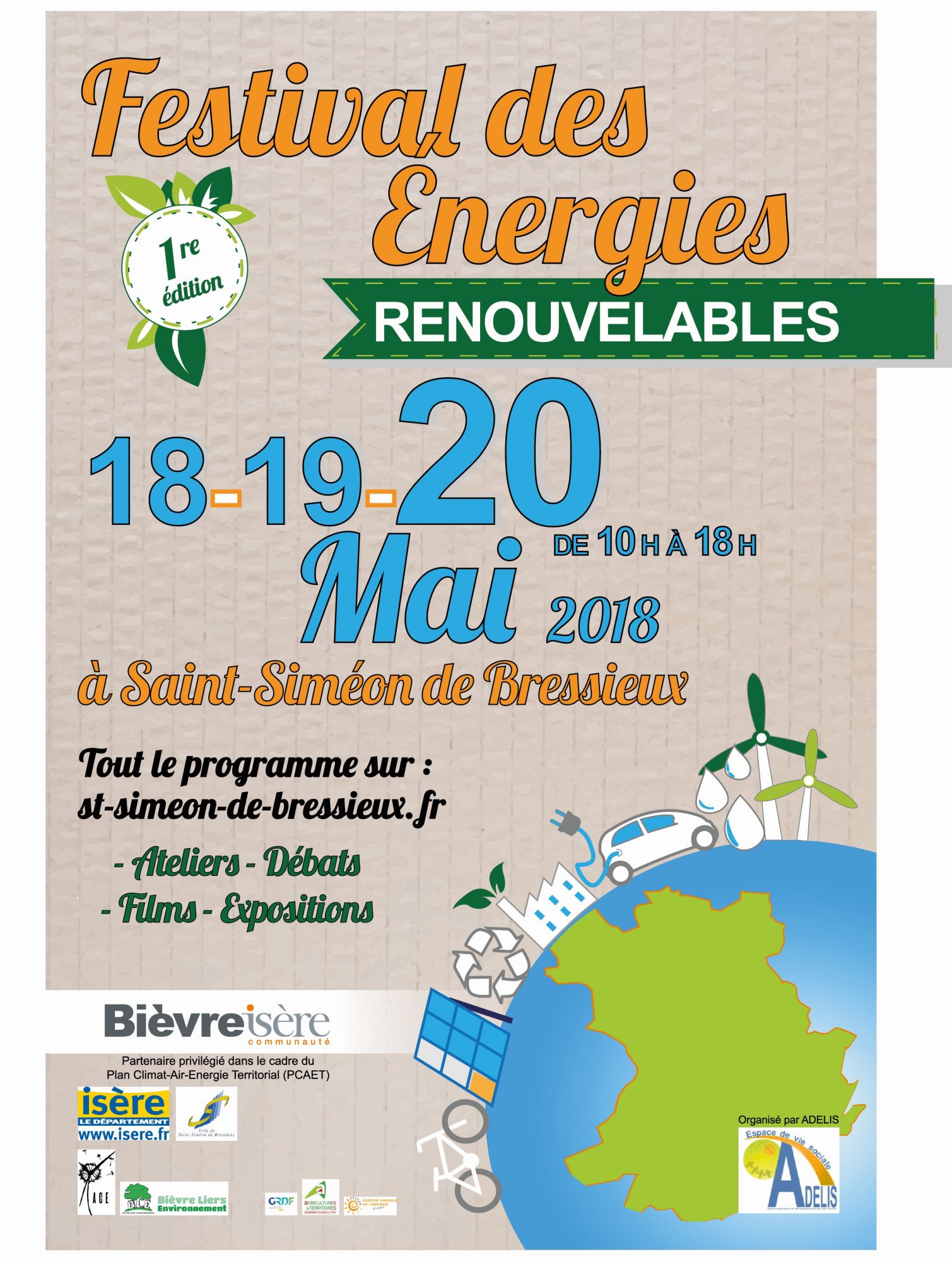 Festival des énergies renouvelables à Saint-Siméon-de-Bressieux