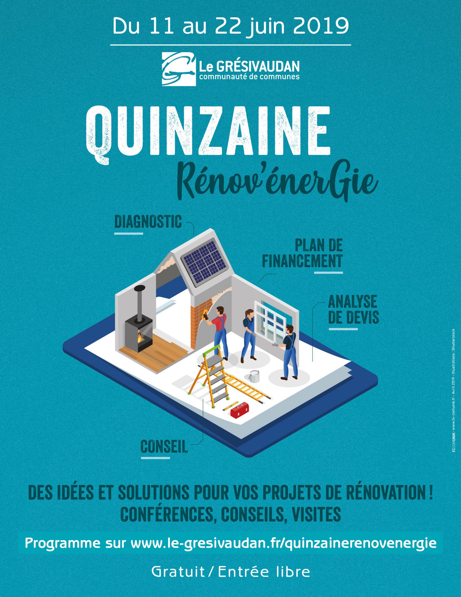Quinzaine Rénov’Energie en Grésivaudan du 11 au 22 juin 2019