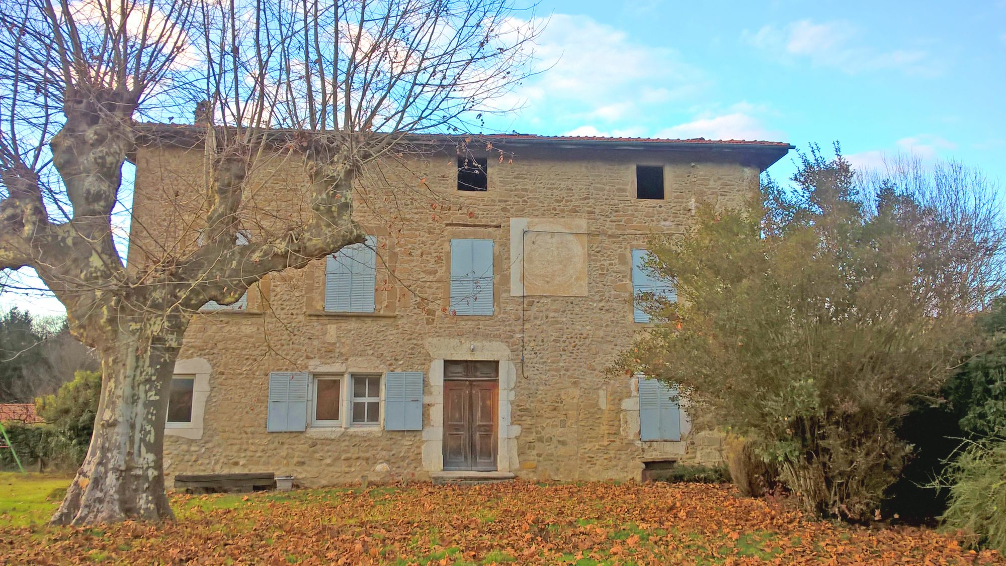 Visite d’un chantier de rénovation à Saint-Vérand
