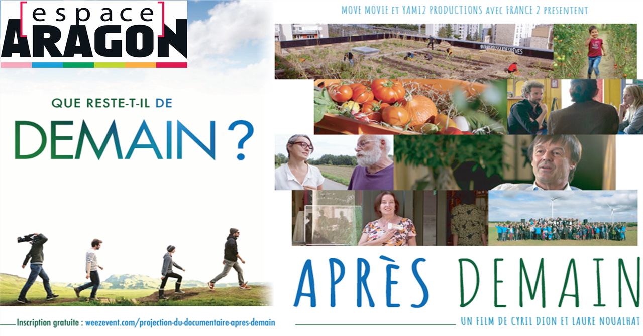 Ciné-débat autour du film « Après-demain » de Cyril Dion et Laure Noualhat