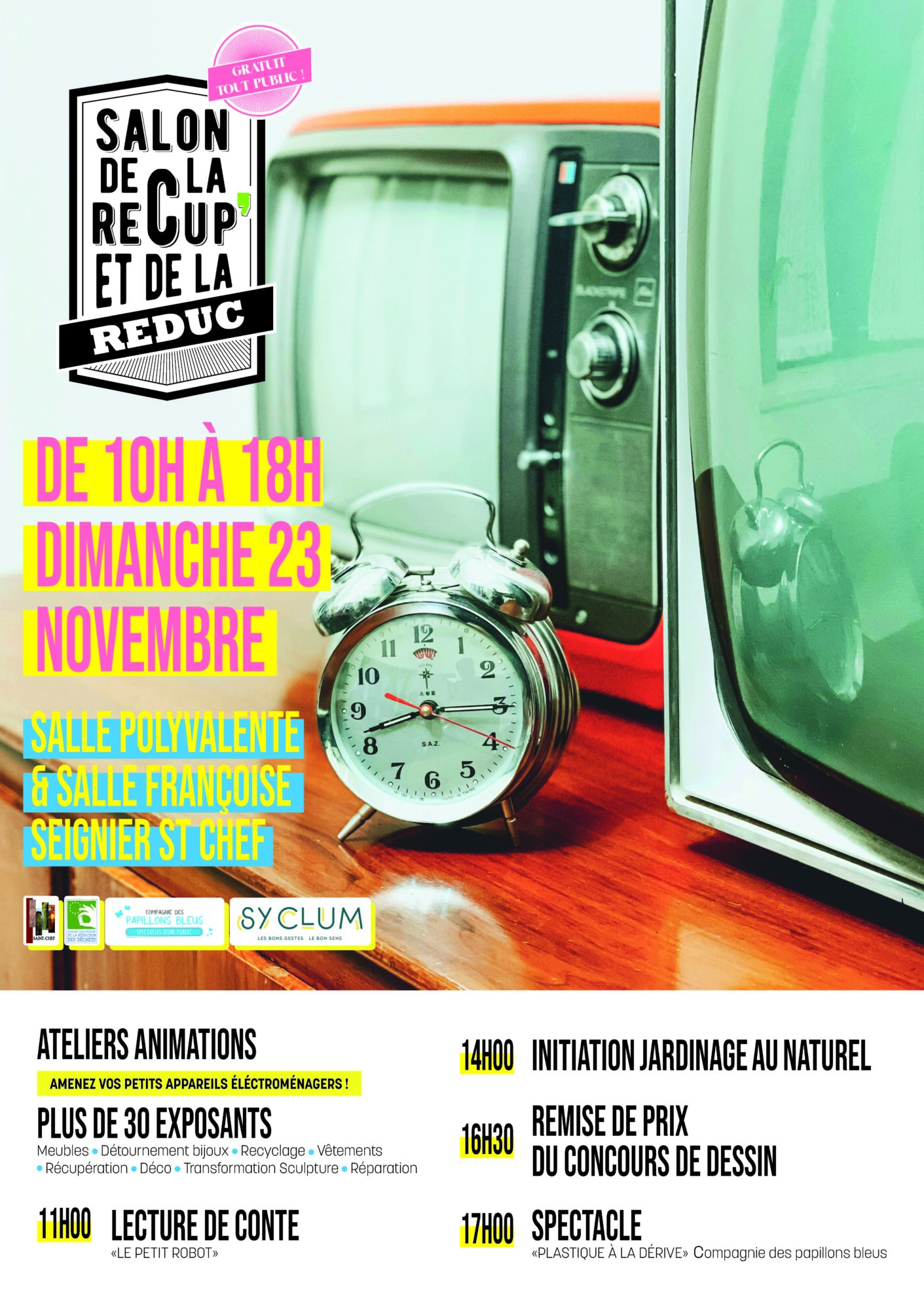 Salon de la réduc’ et de la récup’ à Saint-Chef