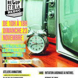 Salon de la réduc’ et de la récup’ à Saint-Chef